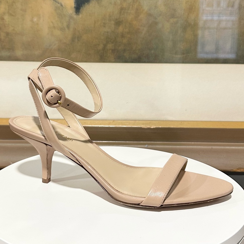 🌹VERONICA BEARD🌹 Darcelle Leather Sandal in Bisque Size: 8.5 - Picture 4 of 14